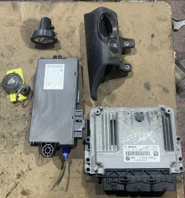 R56 N18 ECU Kit Man 0261S06382 7613226 Dme Ecm Set Mini Cooper S 1.6 ...