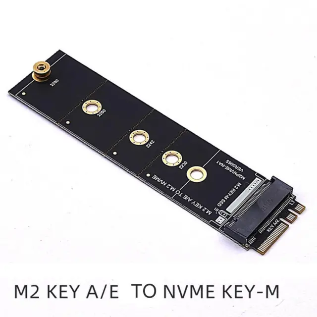 M.2 Key AE auf M.2 NVME Adapterkarte Sockel für NVMe PCI Express SSD Port Lot P9