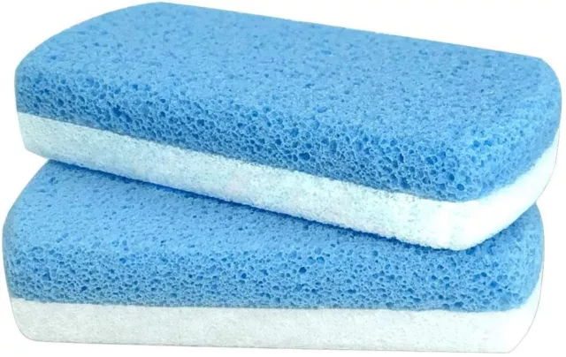 Pumice Stone Dual Ever Ready for Feet, Callus Remover / Foot Scrubber 2 x Pack