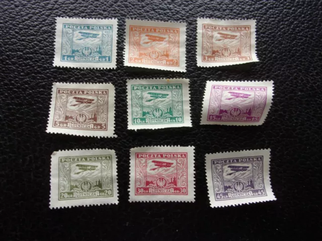 Polen - Briefmarke Yvert / Tellier Luft N°1/9 Nsg (CYN28)