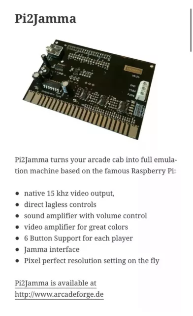 Cable Panel JAP 2L12B Sega New Astro City RPI2 JAMMA Arcade Forge CP Harness 2