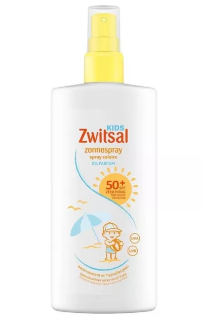 54,92€/L - 3er Pack Zwitsal Kids Sonnenspray SPF 50+ 0% Parfüm - 200ml