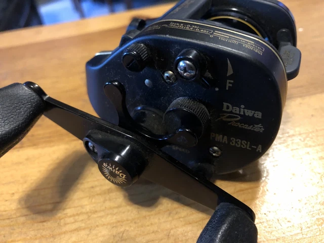 VINTAGE DAIWA PROCASTER Magforce Baitcasting Reel PMA 33SL-A