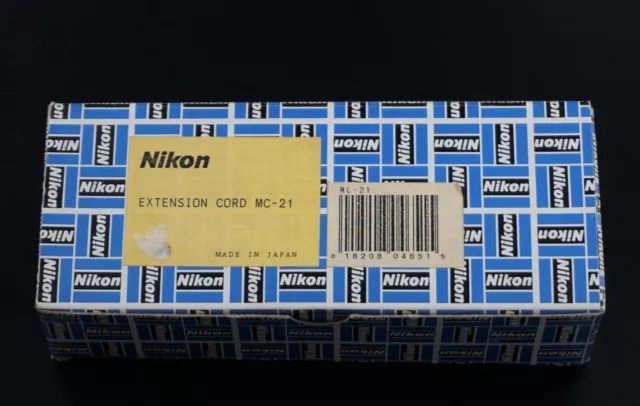 NIKON Extension Cord MC-21 per D3 D4 D5 D700 D800 - CAVO di PROLUNGA - NUOVO NEW