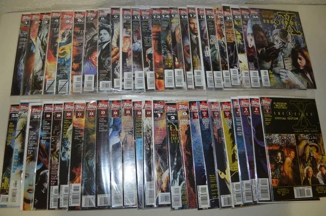 The X-Files Topps Comic Book Lot #1-37, Annual #1 & 2, #0, Season 1 + more