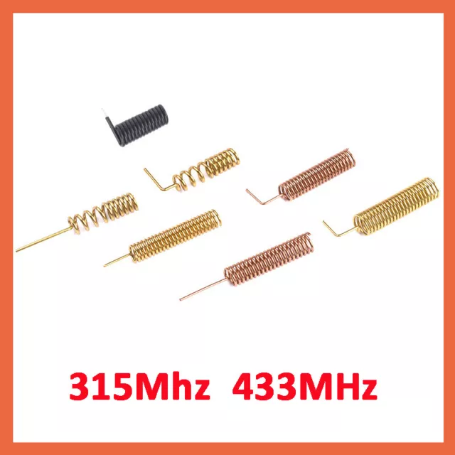 315Mhz 433MHz Spring Helical Antenna for Wireless Module Helical Copper GSM/GPRS