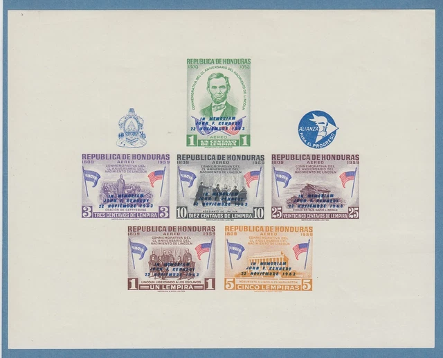 Honduras 1964 John F. Kennedy Mi.-Nr. Block 5  ** / MNH
