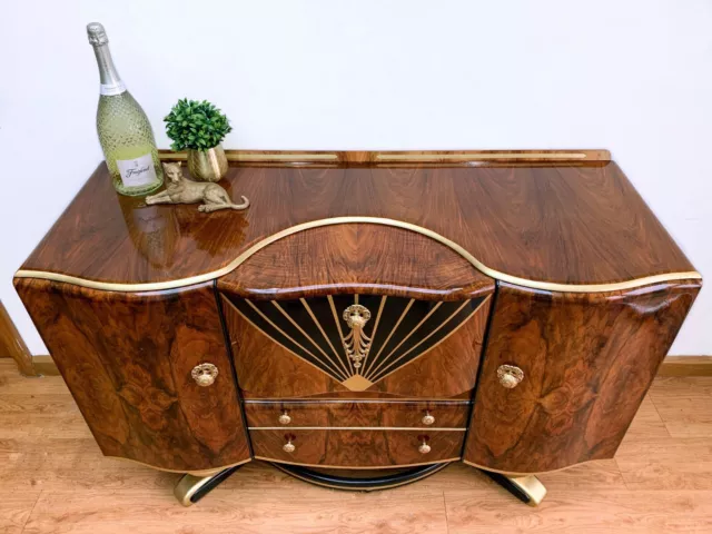 Vintage Art Deco Style Beautility Cocktail Bar/Gin Bar /Sideboard