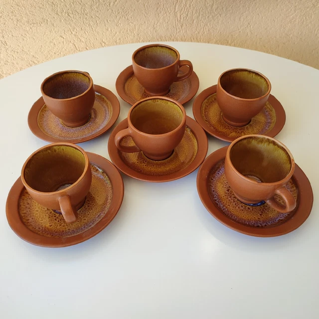 4 TASSES + 4 SOUS TASSES PORCELAINE ANCIENNE CHINOISE SIGNÉE (Gebraucht