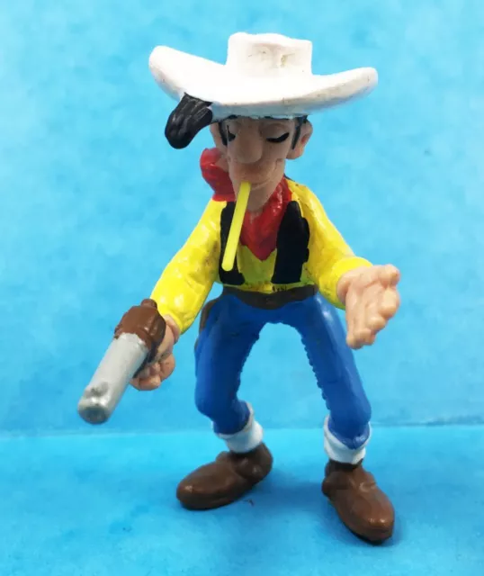 Lucky Luke - Figurine PVC Schleich - Lucky Luke (revolver) avec paille