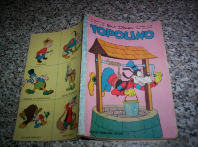 Topolino Libretto N.235 Originale Mondadori Disney 1960 Con Bollino