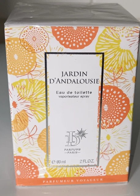 Eau De Toilette Jardin D'Andalousie Isabel Derroisné - 50 Ml, Senteur Agrumes Floral Musqué