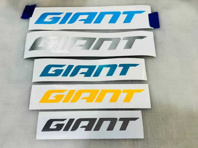 Giant Bicycles Vinyl Decal-Many Colors & Sizes-FREE Ship-Buy 2 Get 1 FREE