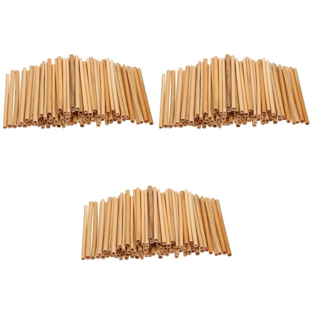 500 Tubes En Bambou/carton 14,5 Cm - Pour Hôtel à Insectes, Abeilles Sauvages - Remplissage Nidification
