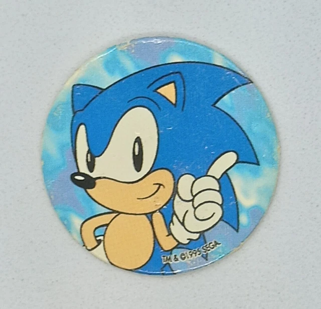 Lot De 38 POGS Sonic SEGA 1995 – Tous Différents, Récré Vintage