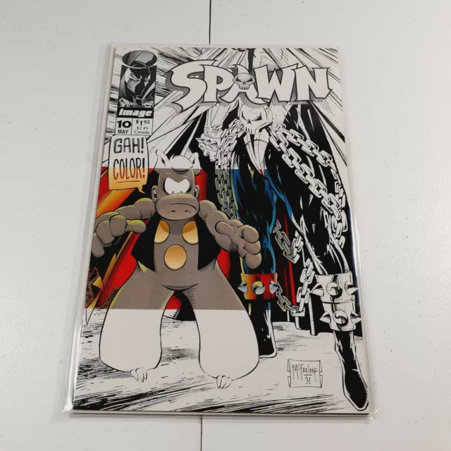 Image Comics "Spawn" Issue #10 Cerebus Appearance (VF/NM 9.0)