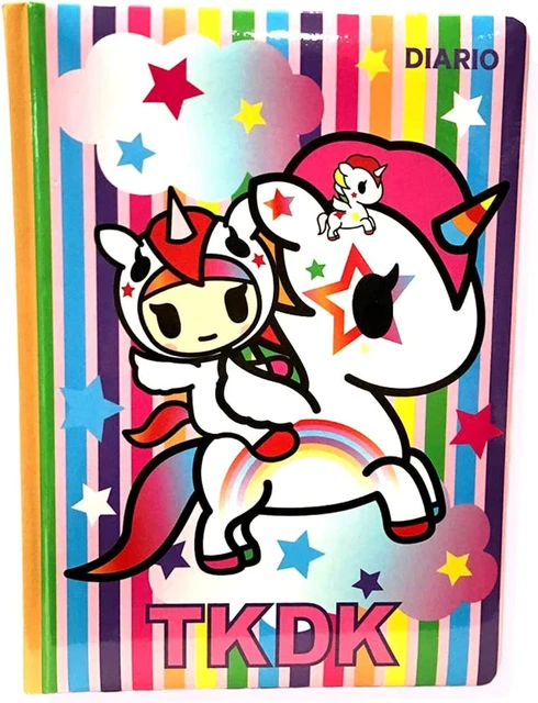 Younikat Orario Scolastico Con Unicorno DIN A4 (297x210 Mm) - Blocco Di Carta 25 Fogli, Stampato In Germania