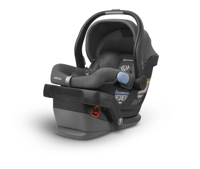 MESA Infant Car Seat - JORDAN (charcoal mélange|merino wool) + MESA Base, 1