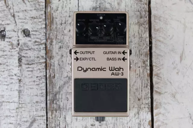 Boss AW-3 Dynamic Wah Effektpedal für Elektrisch Und E-Bass