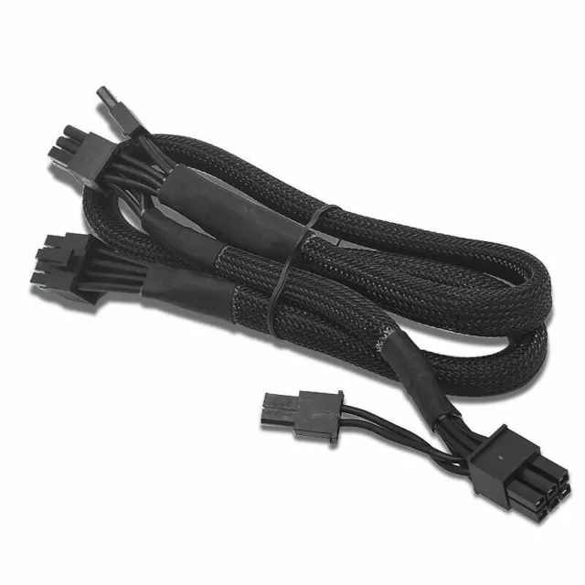 Corsair Type4 PCIe Cable 8 Pin to 2x(6+2PIN) PCI Express Type 4 3 Sleeved RMx HX