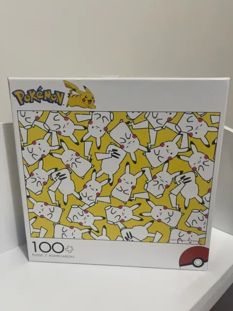 Buffalo Games Pokemon Puzzle Pikachu 100 Piece Jigsaw Puzzle 15x11