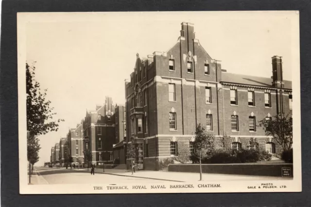 Postcard Chatham Royal Naval Barracks Kent military RP Gale and Polden