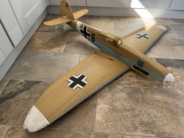 MESSERSCHMITT BF 109 Style PSS RC Glider 151cm Span Slope Soarer £63.10 ...