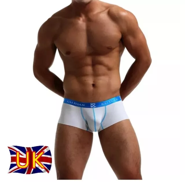 Sexy Men's Underwear Breathable Boxer Briefs Shorts Bulge Pouch