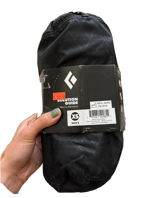 black diamond rock climbing harness - man solution guide