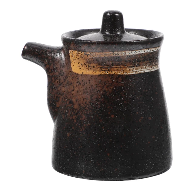 2 Bouteilles Sauce Soja En Verre - Récipient Huile Et Vinaigre De Cuisine Portable Pour Voyage Et Pique-nique