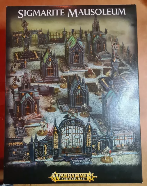 Warhammer Fantasy Alte Welt Sigmarite Mausoleum / Gärten von Morr NEU IM BOX