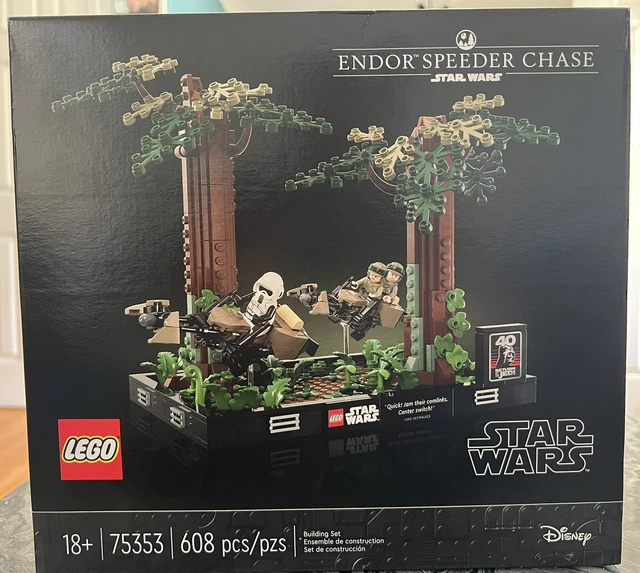 LEGO Star Wars Endor Speeder Chase Diorama 75353 NEW IN HAND LEGO Star Wars Endor Speeder Chase Diorama 75353 NEW IN HAND