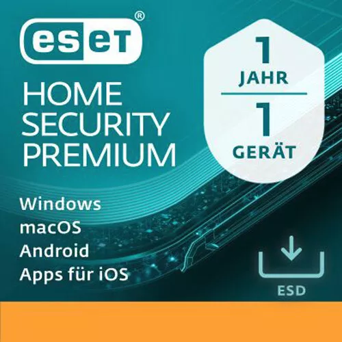 ESET Home Security Premium 2024 1 Gerät 1 Jahr Sofort per Email