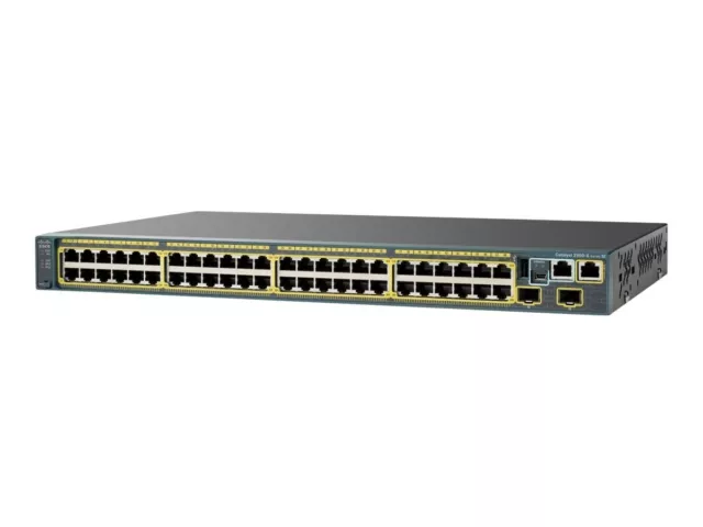 ⭐ CISCO WS-C2960S-48TS-S 48x10/100/1000 Gigabit 1xMan +2x SFP LanLite Inc VAT