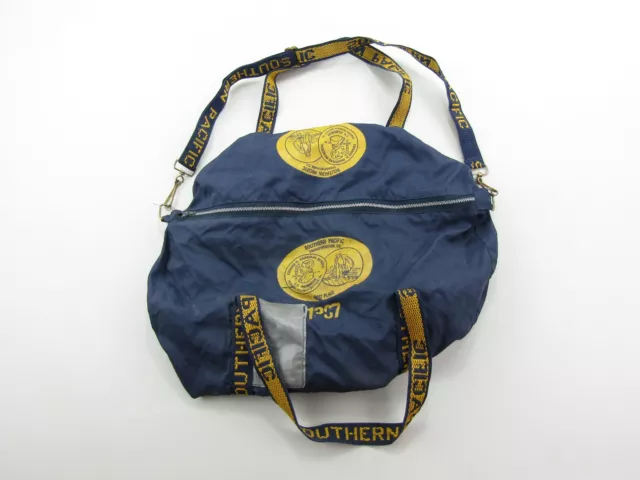 VINTAGE 86-87 Southern Pacific Transport Company Soft Duffel Bag Shoulder Strap