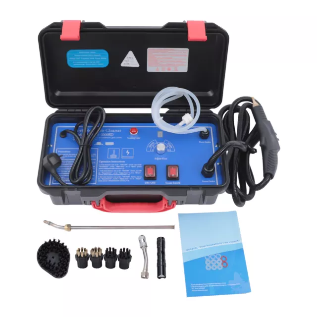 1700W Electric High Temp Steam Cleaner Car Carpet Upholstery Cleaning Machine