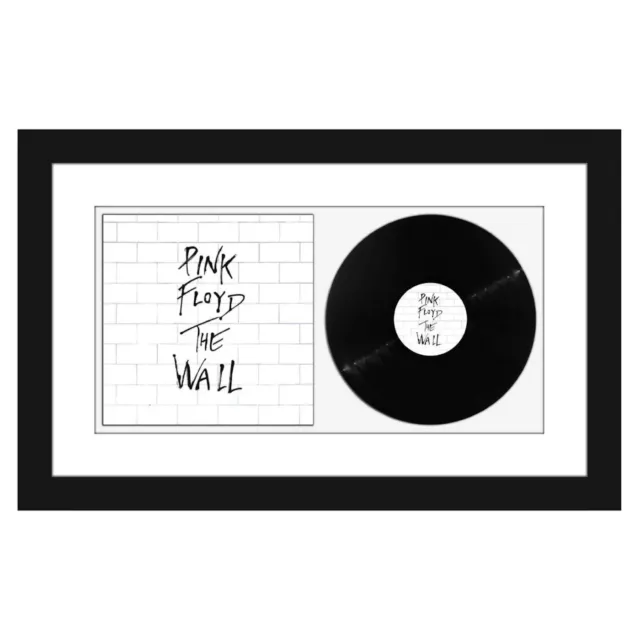 Pink Floyd Framed Album + Vinyl Record LP / The Wall / Fan Memorabilia / Collect