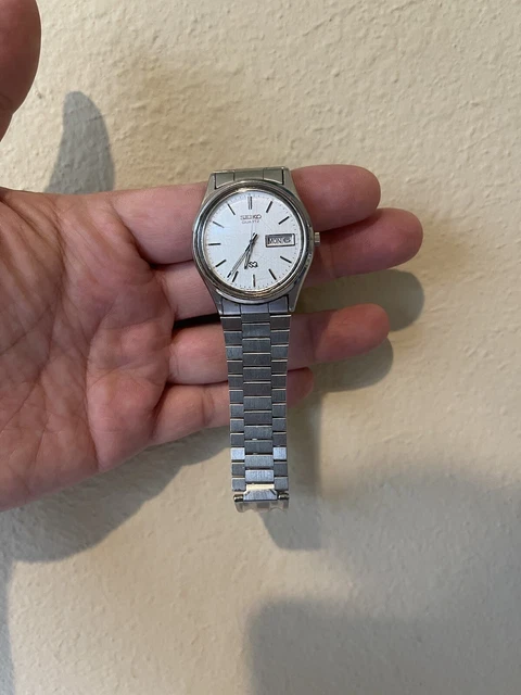Montre Seiko Pour Femme Vintage Années 80 - Modèle 5P30-5130, Boîtier Acier Inoxydable