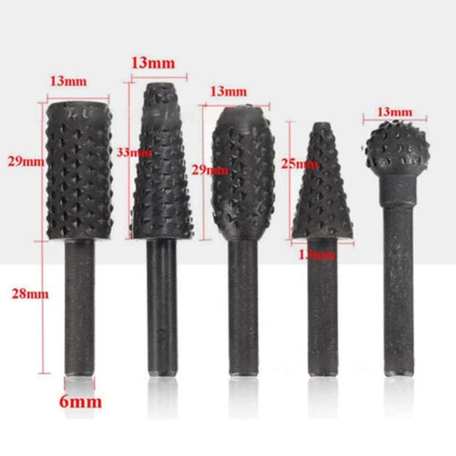 Bohrer Bits Pack Holzbearbeitung 1/4"" 5 Stck. Schneiden Zubehör Schnitzen