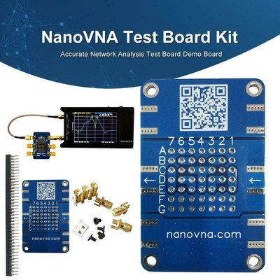 KIT nanovna Testboard strumento durevole Accurato VNA vettore demo test analisi Board 