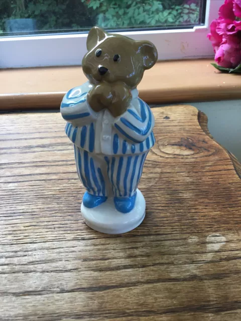 Wade Limited Edition Of Only 1000  “Baby Bear In Pyjamas” Gold Backstamp 15cm Hi