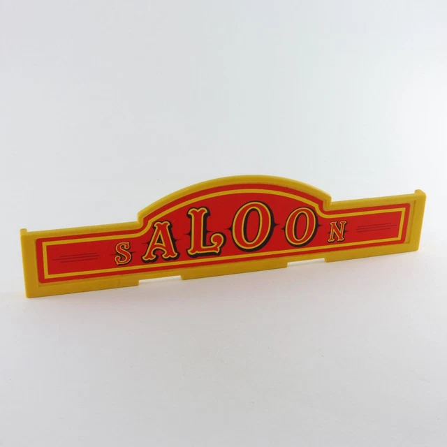 Mur Pour Bâtiment Western Far West Saloon Playmobil 3461 - Occasion Très Bon État