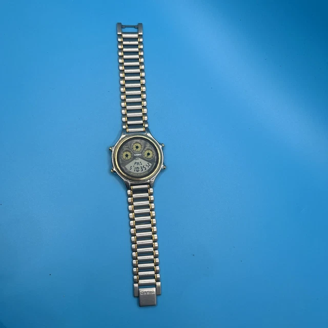 RARE VINTAGE 1991 Casio BGP-260 Multi Planner Digital Watch