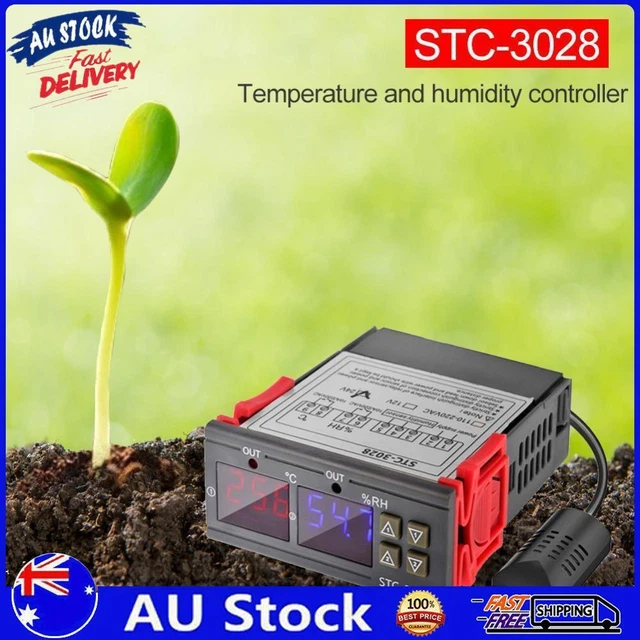 AU STC3028 INTELLIGENT Thermometer Hygrometer Incubator Thermostat