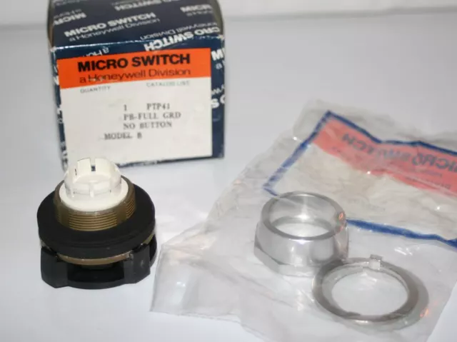 Honeywell Micro Switch PTP41  Push Button Model B WO/Button