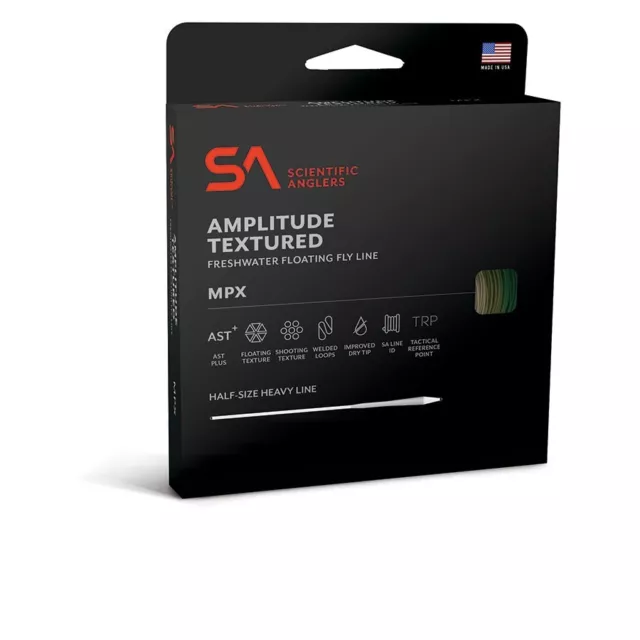 Scientific Anglers Amplitud Mpx Texturizado Wf-5-F #5 Peso Línea De Mosca Delantera