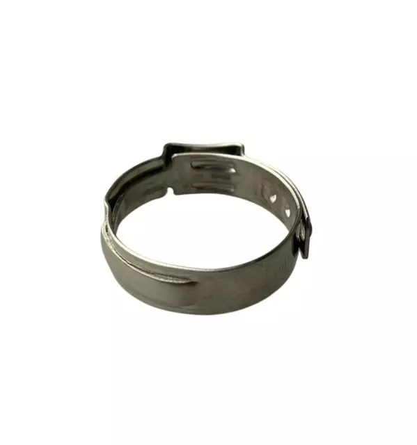 O-Clips, 304 Stainless Steel Single Ear Hose Clamps 2