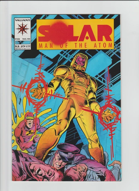 SOLAR Man of the Atom #30 VALIANT COMICS 1994 Kevin VanHook & Peter Grau VF+