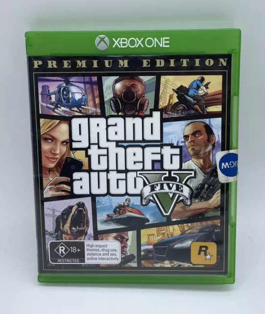 GRAND THEFT AUTO V FIVE GTA 5 PLAYSTATION 4 PS4 VIDEO GAME TESTED