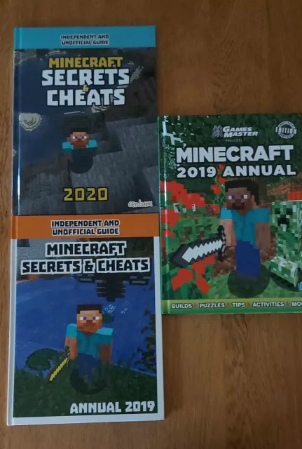 3 Minecraft Annuals 2019 2019 2020